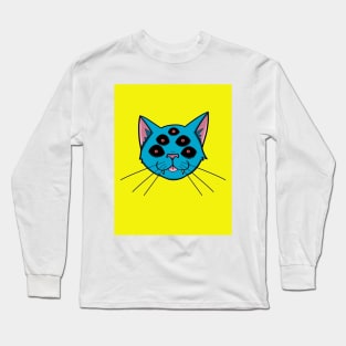 Psych Cat! Long Sleeve T-Shirt